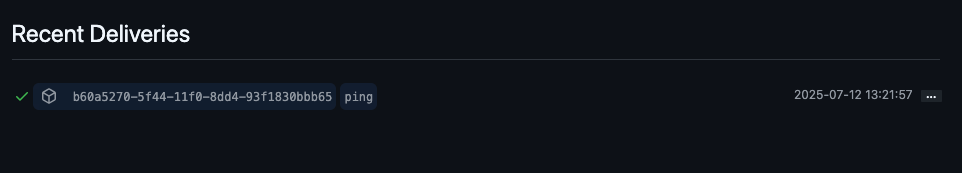 Recent Deliveries Recent Deliveries